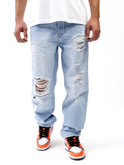 Kneeout Blue Denim Jeans