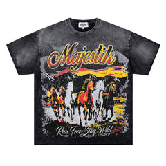 Galloping Horse Rhinestone Tee