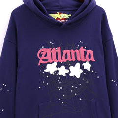 Sp5der Atlanta Hoodie-Navy #5503