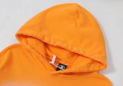 Hellstar Fire Hoodie Orange