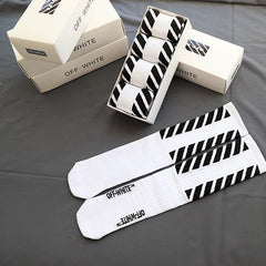 Off White Socks 4Pcs