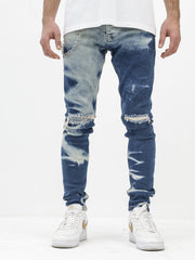 NODP Bleached on Blue Jeans