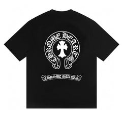 CH Patterned Cotton T-shirt