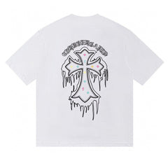 CH Patterned Cotton T-shirt
