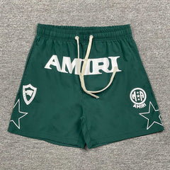 Letter Print Shorts
