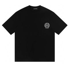 CH Patterned Cotton T-shirt