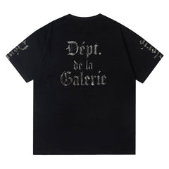 Classic Letter Print T-shirt #G563