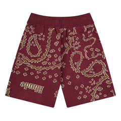 RHUDE Alphabet cashew jacquard jersey shorts