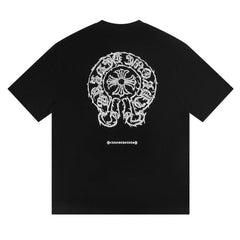 CH Patterned Cotton T-shirt