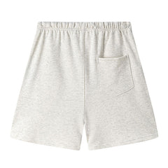Essentials Embossed Letter Shorts