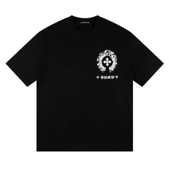 CH Patterned Cotton T-shirt
