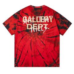 Red Skull Print T-shirt #G532