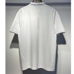 Letter Embroidered Collar Shirt