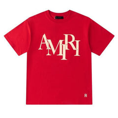 Suede Letter T-shirt