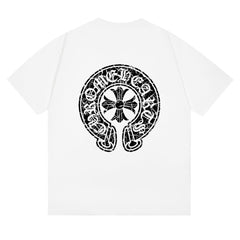 CH Patterned Cotton T-shirt