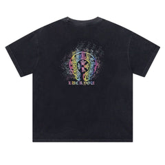 CH Washed Distressed Cotton T-shirt