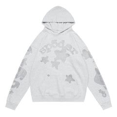 Rhinestone Pattern Hoodie