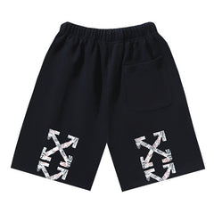 Letter Pattern Shorts