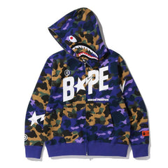 BAPE Star Camo Shark Hoodie