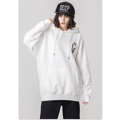 NODP RS Suede foam print Hoodie