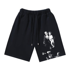 Letter Pattern Shorts