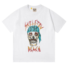 Pirate Skull Print T-shirt #G565