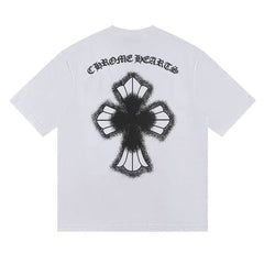 CH Patterned Cotton T-shirt