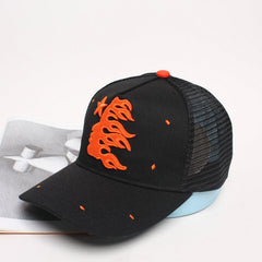 Hellstar Letter Logo Trucker Cap