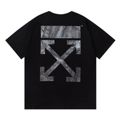 Denim Pattern T-shirt