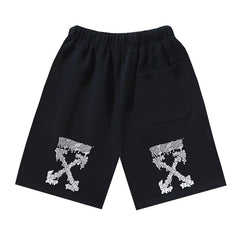 Letter Pattern Shorts