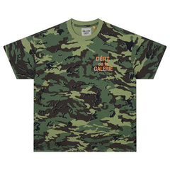 Camouflage Letter T-shirt