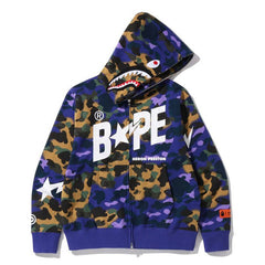 BAPE Star Camo Shark Hoodie