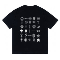 CH Patterned Cotton T-shirt
