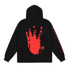 REVENGE Palm print #003 HOODIES