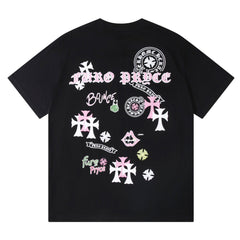 CH Patterned Cotton T-shirt