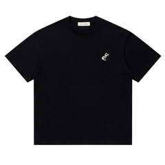 Embroidered Letter T-shirt