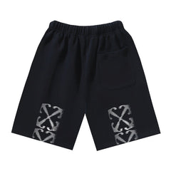 Letter Pattern Shorts