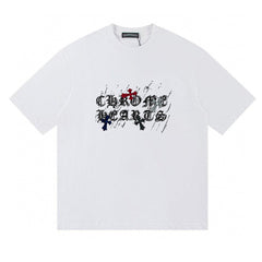 CH Patterned Cotton T-shirt