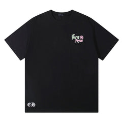 CH Patterned Cotton T-shirt