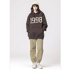 NODP RS Foaming suede printing and fleece Hoodies