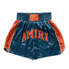 Letter Embroidery Shorts