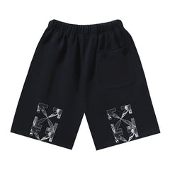 Letter Pattern Shorts