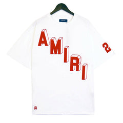 AMIRI Logo Printed Crewneck T-Shirts