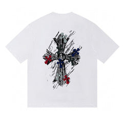 CH Patterned Cotton T-shirt