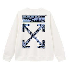 Off White Arrow Pattern Printed Sweatshirts