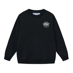 Off White Arrow Pattern Printed Sweatshirts