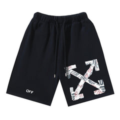 Letter Pattern Shorts