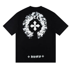 CH Patterned Cotton T-shirt