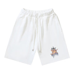 Letter Pattern Shorts