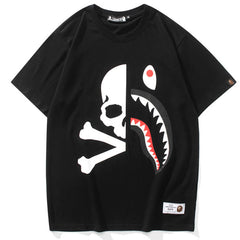 BAPE x Mastermind Half Shark MMB Tee